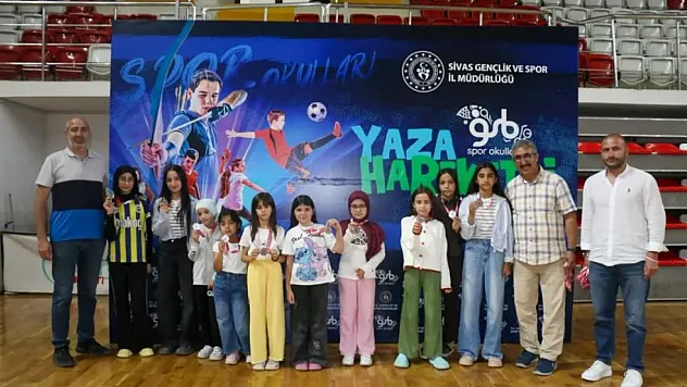 Kur'an kursu öğrencileri sporla buluştu