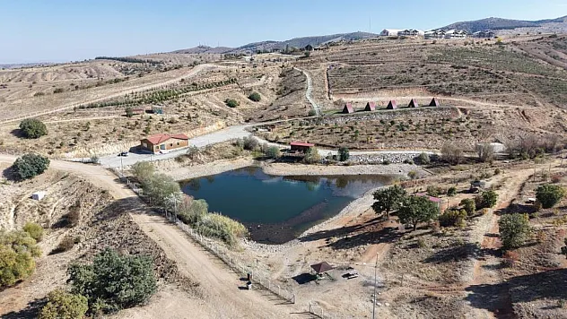 Kuraklık etkili oldu, göletlerde su seviyesi düştü