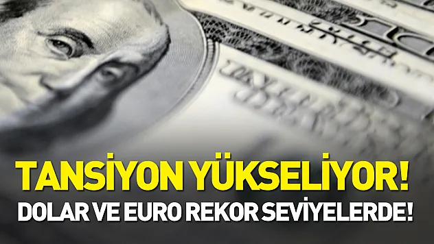 Küresel krizin gölgesinde dövizde tansiyon yükseliyor! Dolar ve euro rekor seviyelerde!