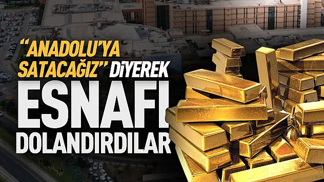Kuyumcukent'te 64 Kiloluk Dev Altın Vurgunu