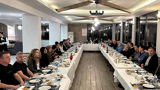 Ladik Kaymakam Vekili Özbalta için veda yemeği düzenlendi