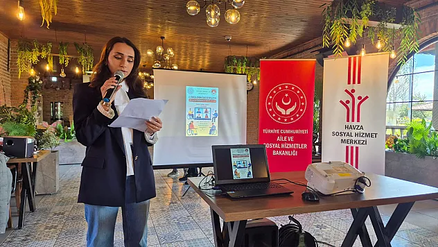 Ladik'te engelli bireylere yönelik eğitim ve atölye etkinliği
