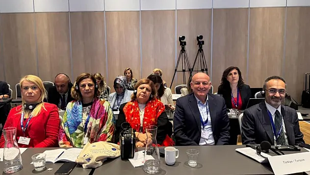 Liderler zirvesi'nde Türkiye'yi temsil etti