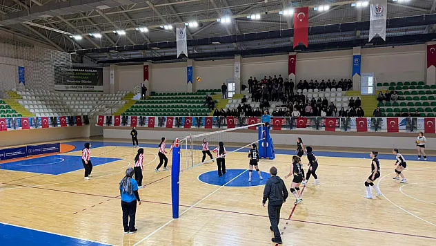 Liseler arası voleybol turnuvasında şampiyon Ali Fuat Başgil Anadolu Lisesi
