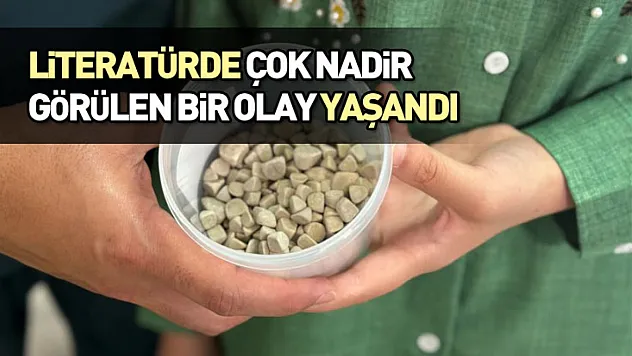Literatürde çok nadir görülen bir olay yaşandı