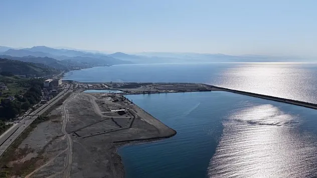 Lojistik Merkezi'nin inşaat çalışmaları sürüyor