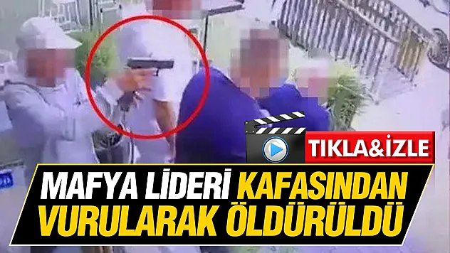 Mafya liderine kanlı infaz