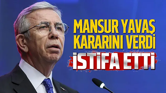 Mansur Yavaş CHP'den ayrıldı: Yoluna bağımsız devam edecek