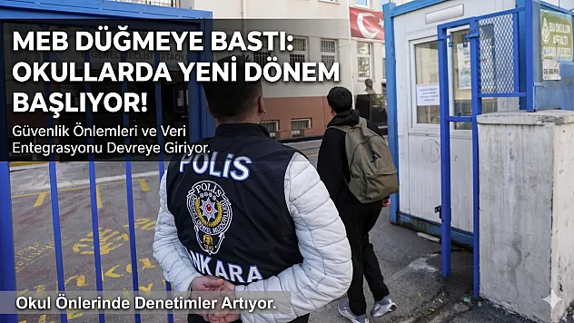 MEB'den Güvenlik Hamlesi