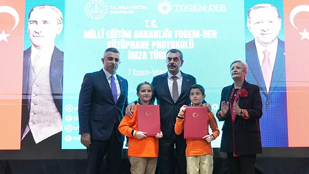 MEB ile TOGEMDER arasında kütüphane protokolü imzalandı