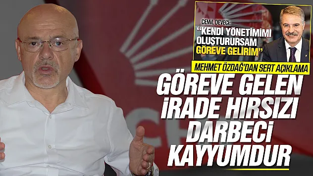 Mehmet Özdağ'dan Cemil Deveci İddialarına Sert Tepki