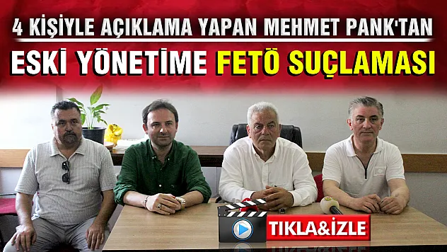 Mehmet Pank İlk Toplantıyı Yaptı