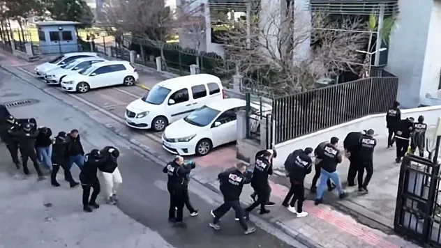 Mersin'de Barış Turgut Suç Örgütüne Operasyon: 38 Gözaltı