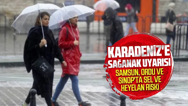 Meteoroloji'den 3 il için sarı alarm