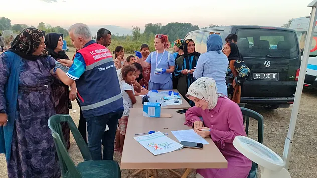 Mevsimlik Tarım İşçilerine Yönelik Sağlık Taramaları Sürüyor