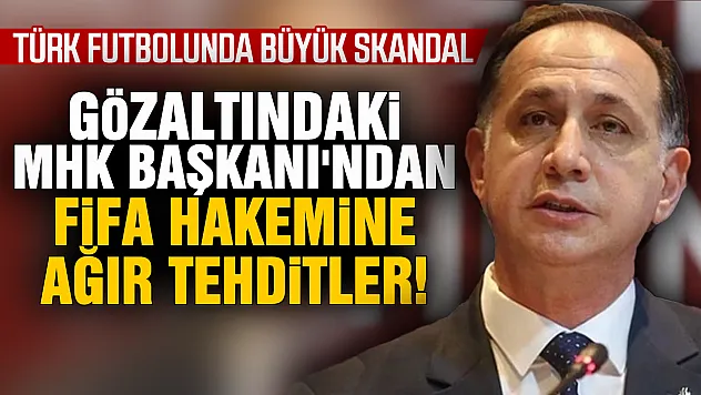 MHK'da ses kaydı skandalı: Ferhat Gündoğdu'nun hakemi tehdit ettiği ortaya çıktı