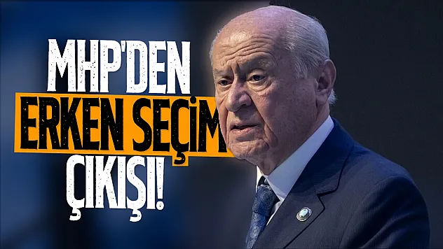 MHP Erken seçime Kapıları kapattı, Erdoğan'ın adaylığına destek verdi