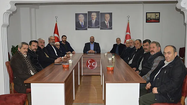 MHP Havza'da Teşkilat Çalışmaları Masaya Yatırıldı