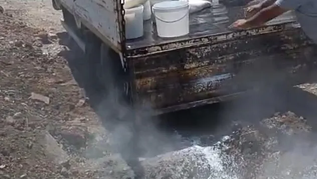 Mide bulandıran süt ve süt ürünü imha edildi