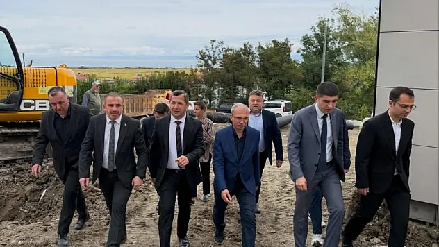 Milletvekili Kırcalı'dan festival, Kitap Kafe ve hastane şantiyesine ziyaret