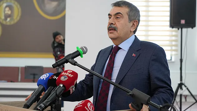 Milli Eğitim Bakanı Tekin'den Erzurum'da birlik mesajı