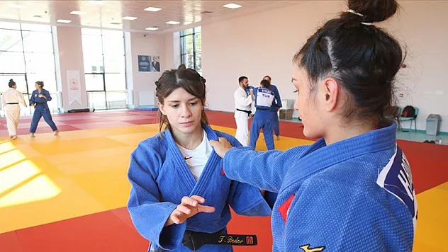 Milli judocular Fidan ve Tuğçe'nin hedefi olimpiyat madalyası