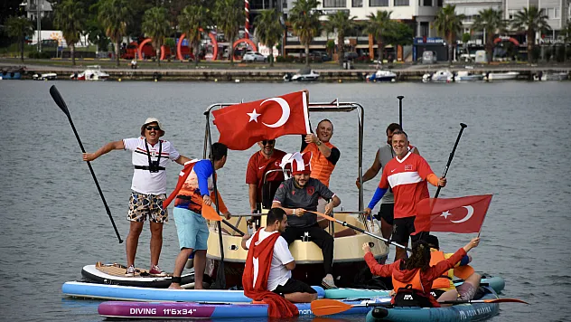 Milli maçı Karadeniz'den izlediler