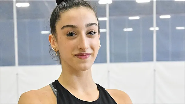 Milli ritmik cimnastikçi'den bir ilk daha