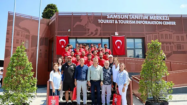 Milliler Dünya Kupası hazırlıklarını Samsun'da sürdürüyor