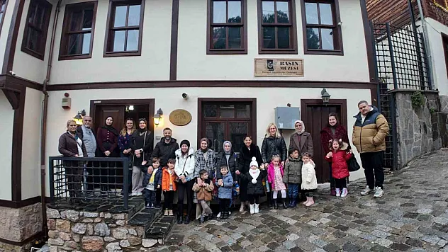 Minikler Basın Müzesi'ni Gezdi