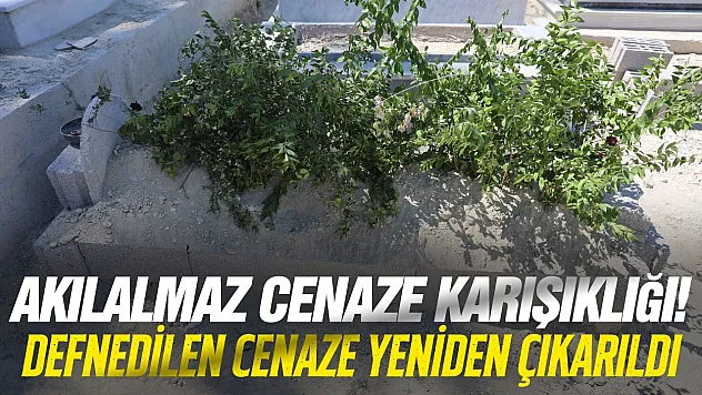 Morgda büyük karışıklık! Defnedilen cenaze savcılık kararıyla çıkarıldı