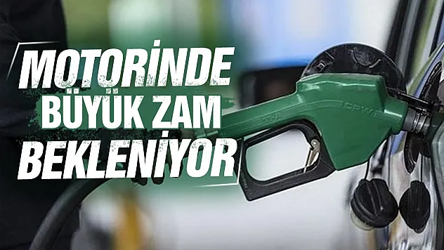 Motorine 8,24 lira zam bekleniyor