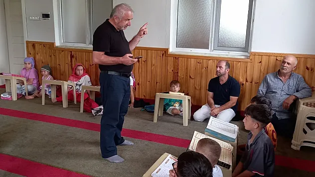 Müftü Uzun'dan Yaz Kur'an Kursuna Ziyaret