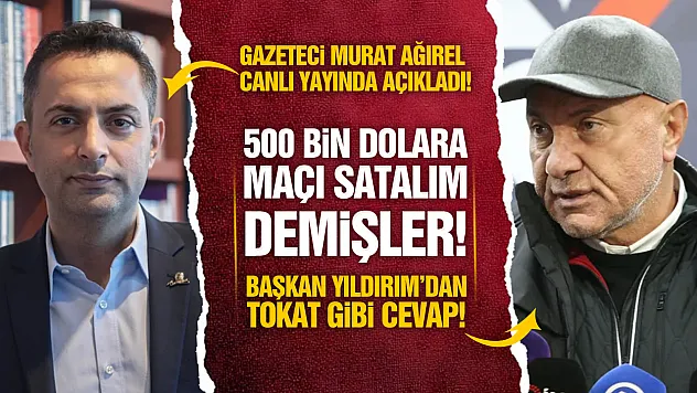 Murat Ağırel canlı yayında açıkladı: 'Samsunspor'a 500 Bin dolara maçı satalım demişler!'