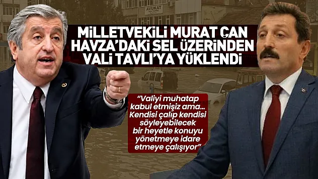 Murat Çan, TBMM'de Vali Orhan Tavlı'yı Hedef Aldı
