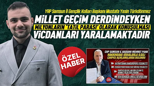 Mustafa Yasin Türkdönmez'den Pank'a sert açıklamalar