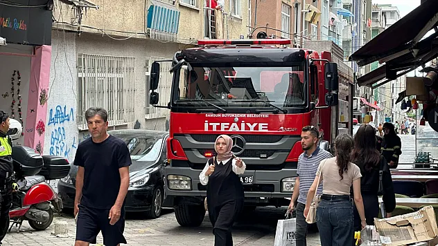 Mutfakta çıkan yangın büyük paniğe sebep oldu