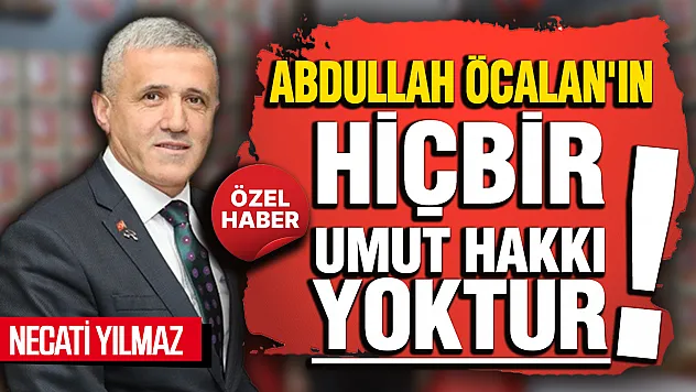 Necati Yılmaz, 'Kırmızı Çizgilerimiz Aşılmamalı, Sus Payı İstemiyoruz'