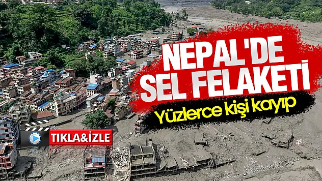Nepal'de felaket, ani sel ve heyelan yıkıp geçti