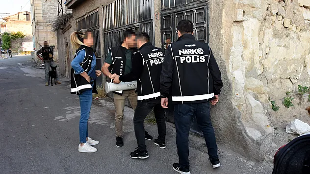 Nevşehir'de 61 kişi gözaltına alındı