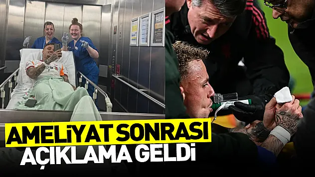 Noa Lang'ın parmağı koptu: Ameliyat sonrası ilk açıklama geldi