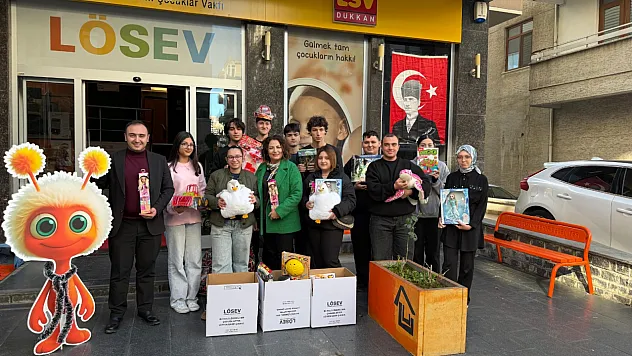 Öğrencilerden Lösev'e Anlamlı Ziyaret