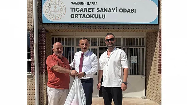 Öğrencilere kırtasiye desteği