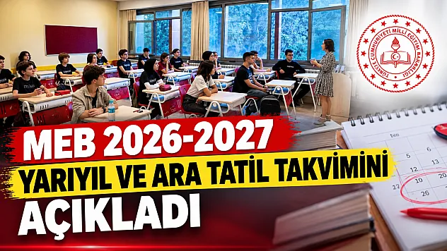 Okullarda 2027 Şubat tatili ne zaman? MEB takvimi açıkladı