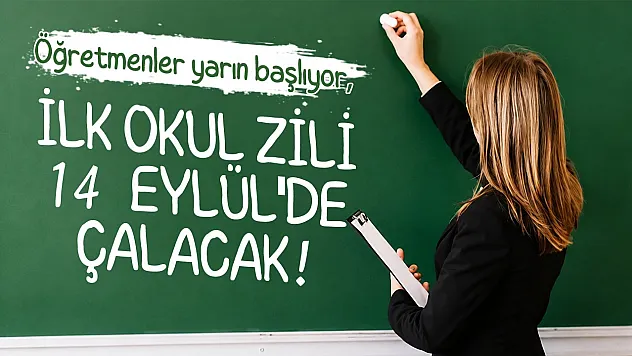 Okulların açılmasına geri sayım başladı