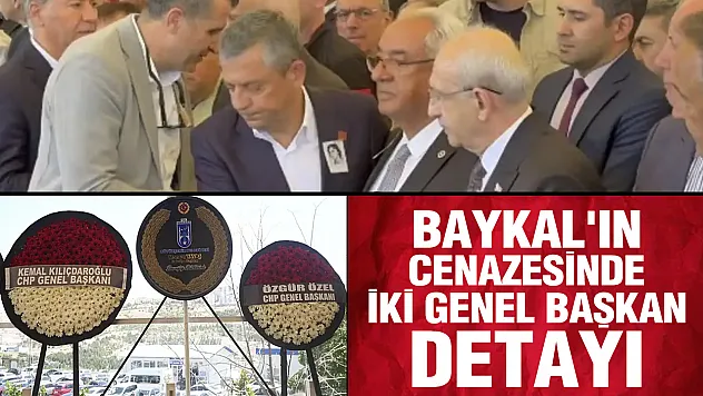 Olcay Baykal'ın Cenazesinde Özel ile Kılıçdaroğlu Yan Yana Geldi