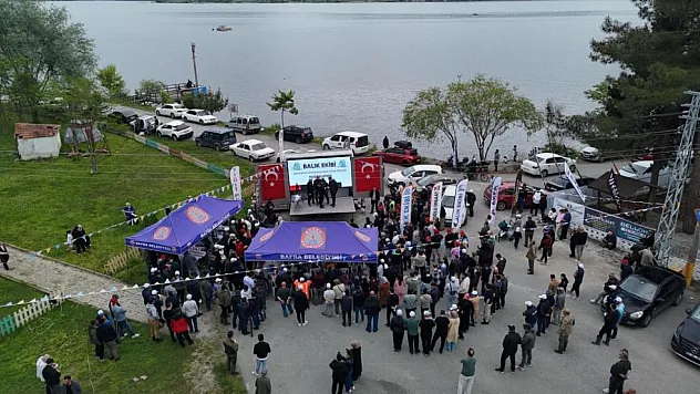 Oltalar Alabalık için suya indi