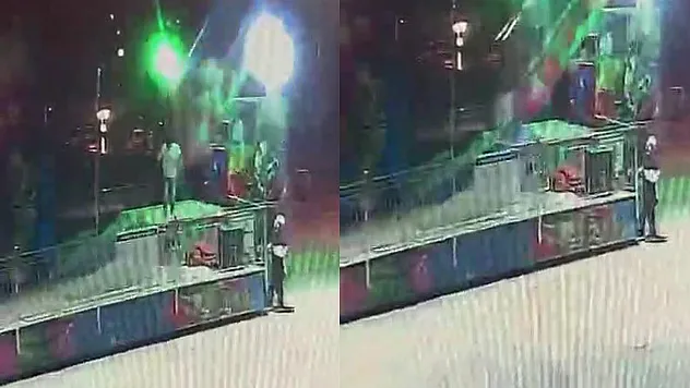 Ölüm Getiren Adım! Lunaparktaki Faciada Yeni Görüntüler