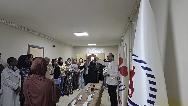 OMÜ'de öğrencilere Türk şerbeti tanıtıldı