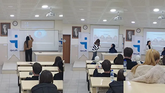 OMÜ Eğitim Fakültesi öğrencilerine İŞKUR'dan İş Kulübü eğitimi